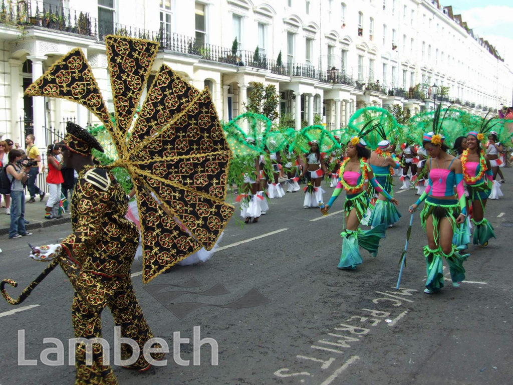 SOUTH CONNECTIONS COSTUME BAND, NOTTING HILL CARNIVAL