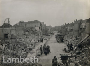 BOMB DAMAGE, EFFRA PARADE, BRIXTON