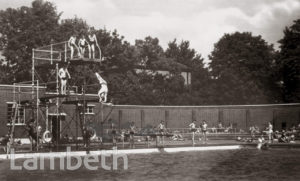 BROCKWELL PARK LIDO, HERNE HILL