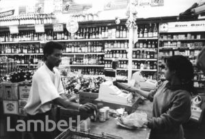 OFF-LICENCE, BRIXTON MARKET