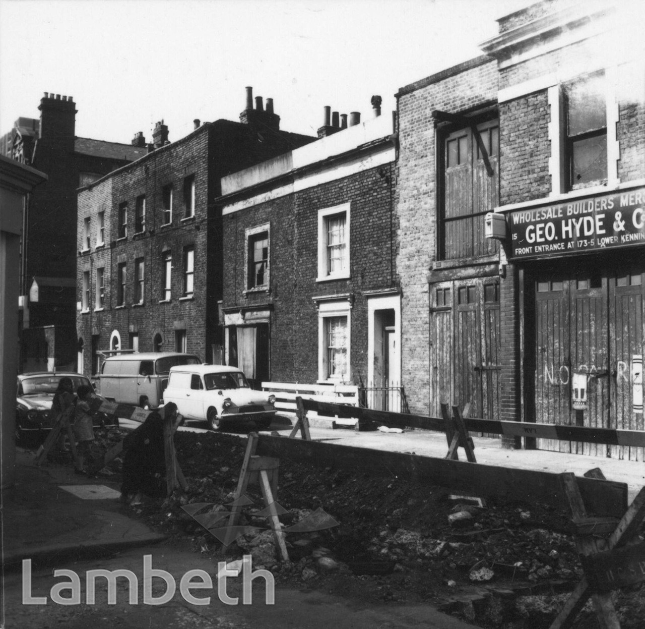Cleaver Street, 1975 - bit of a different vibe from today
