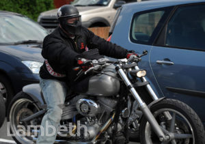 HELLS ANGELS FUNERAL, STREATHAM PARK CEMETERY