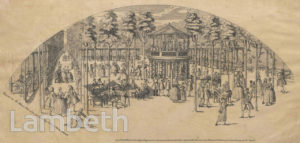 VAUXHALL GARDENS FAN-MOUNT