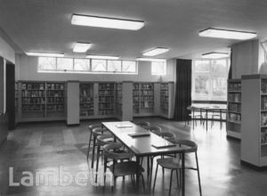 ST MARTIN'S LIBRARY, TULSE HILL
