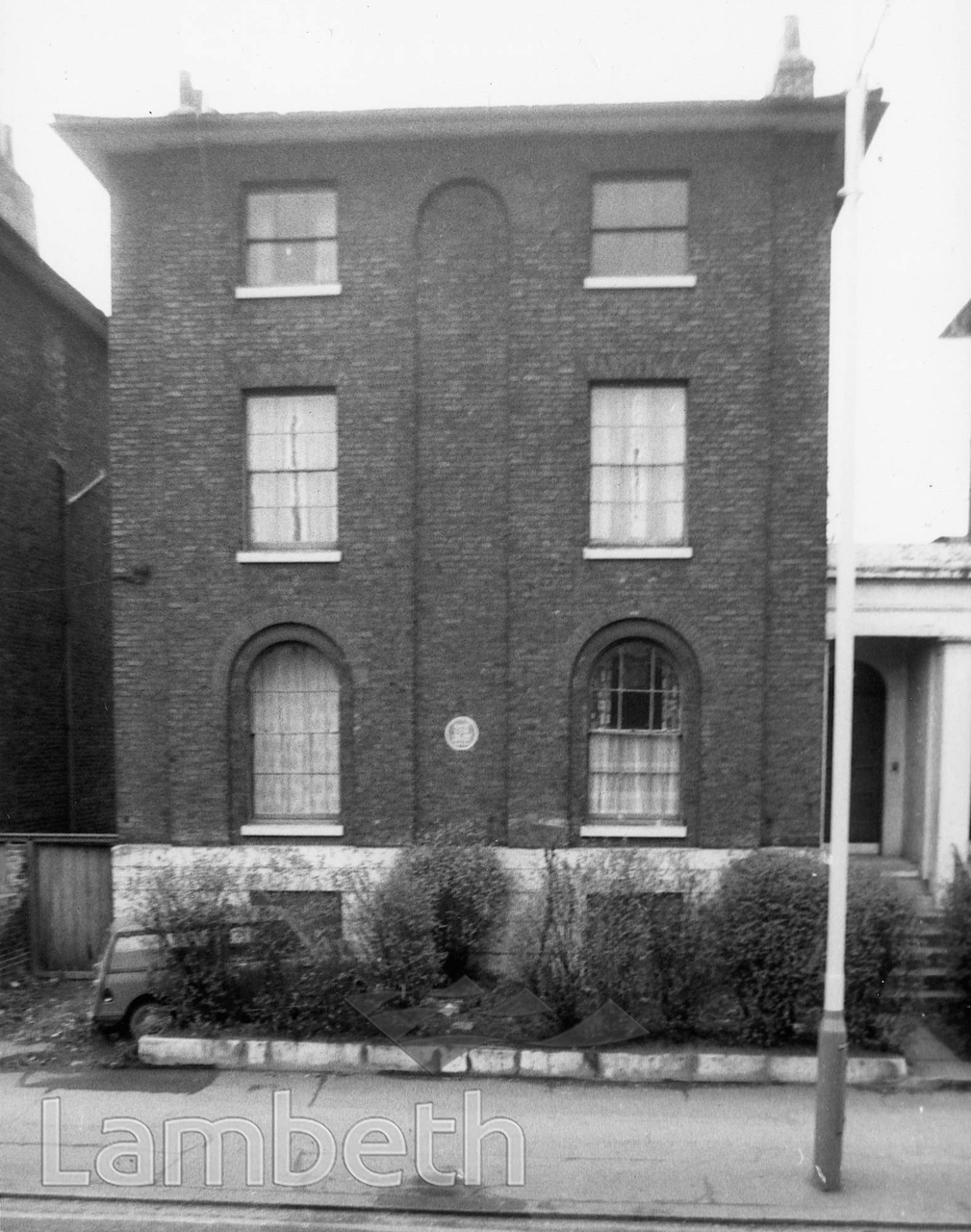 HOME OF DAVID COX, 34 FOXLEY STREET, BRIXTON NORTH