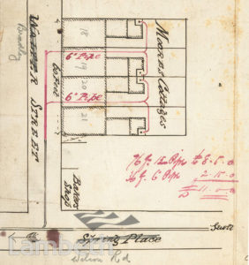 MOORE'S COTTAGES, WALTER STREET, SOUTH LAMBETH