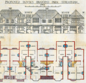 PROPOSED HOUSES, BRAXTED PARK, STREATHAM