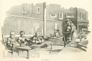 BABIES, LAMBETH WORKHOUSE, RENFREW ROAD, KENNINGTON