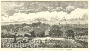 BROCKWELL PARK FROM KNIGHT'S HILL, HERNE HILL