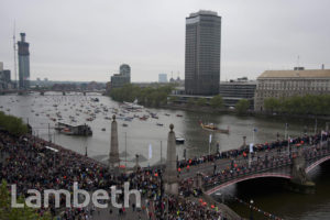 DIAMOND JUBILEE REGATTA, LAMBETH BRIDGE