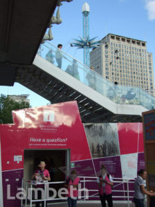 OLYMPIC VOLUNTEERS, JUBILEE GARDENS, SOUTH BANK