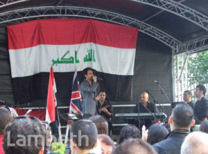 IRAQI MUSICIANS, SOUTH BANK, WATERLOO