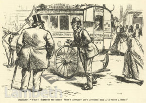 HORSE-DRAWN OMNIBUS FOR KENNINGTON & BRIXTON