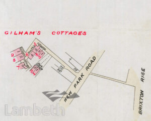 GILHAM'S COTTAGES, BRIXTON HILL