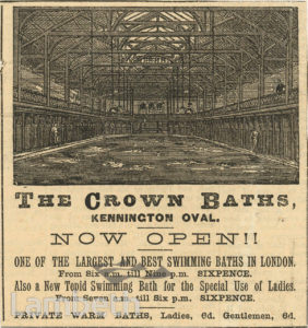 CROWN BATHS, KENNINGTON OVAL