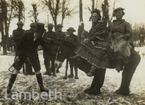 OFFICIAL WWI PHOTO: ROYAL FLYING CORPS PANTOMINE, BAPAUME