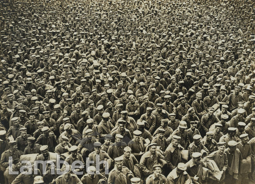 OFFICIAL WWI PHOTO: GERMAN PRISONERS OF WAR