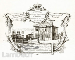 CROWN & SCEPTRE TAVERN, BRIXTON RISE, STREATHAM