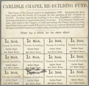 CARLISLE CONGREGATIONAL CHAPEL, KENNINGTON LANE