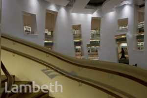 CLAPHAM LIBRARY, CLAPHAM HIGH STREET