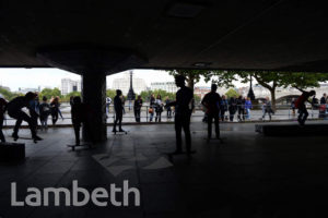 SKATEBOARD PARK, SOUTHBANK, WATERLOO