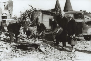 BOMB DAMAGE, BROWN INSTITUTION, WANDSWORTH ROAD, VAUXHALL