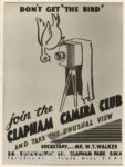 CLAPHAM CAMERA ...