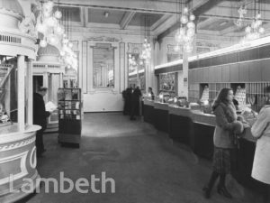 BOOKINGS OFFICE, WATERLOO STATION