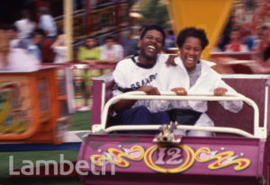 FAIRGROUND RIDE, LAMBETH COUNTRY SHOW, BROCKWELL PARK