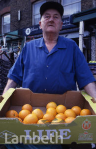 MARKET TRADER, BRIXTON MARKET