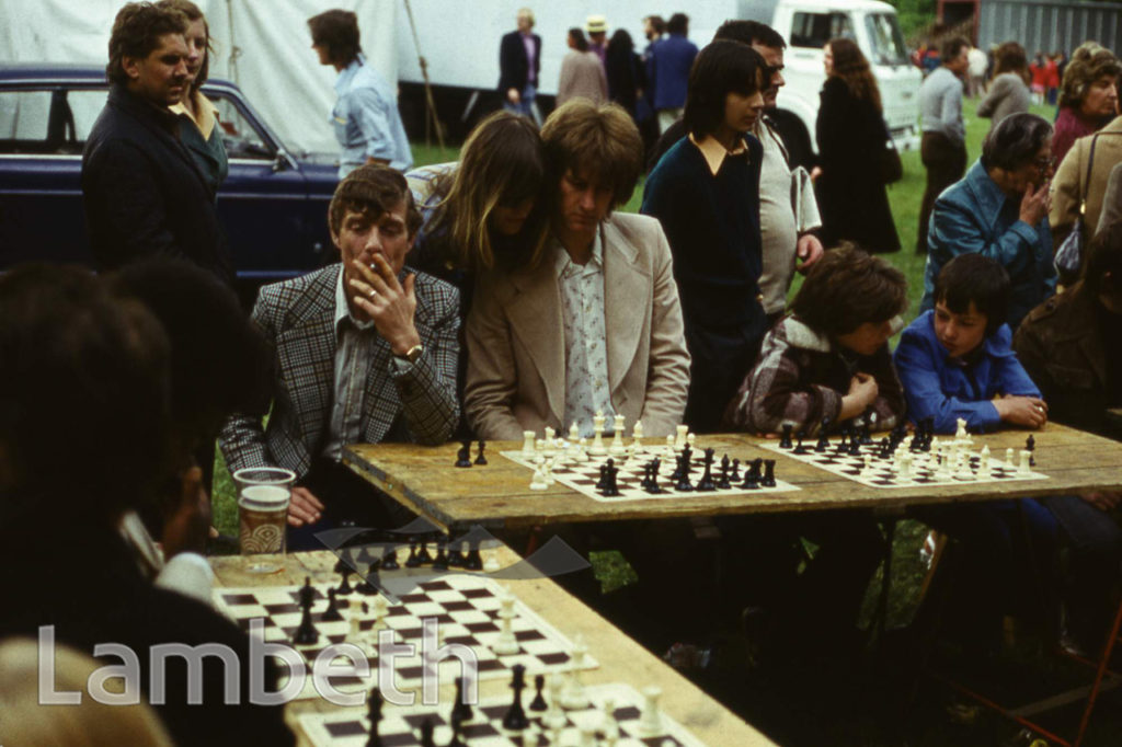 CHESS COMPETITION, FESTIVAL OF SPORT, BROCKWELL PARK