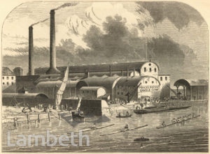 PRICE'S CANDLE FACTORY AND RIVER EFFRA, VAUXHALL