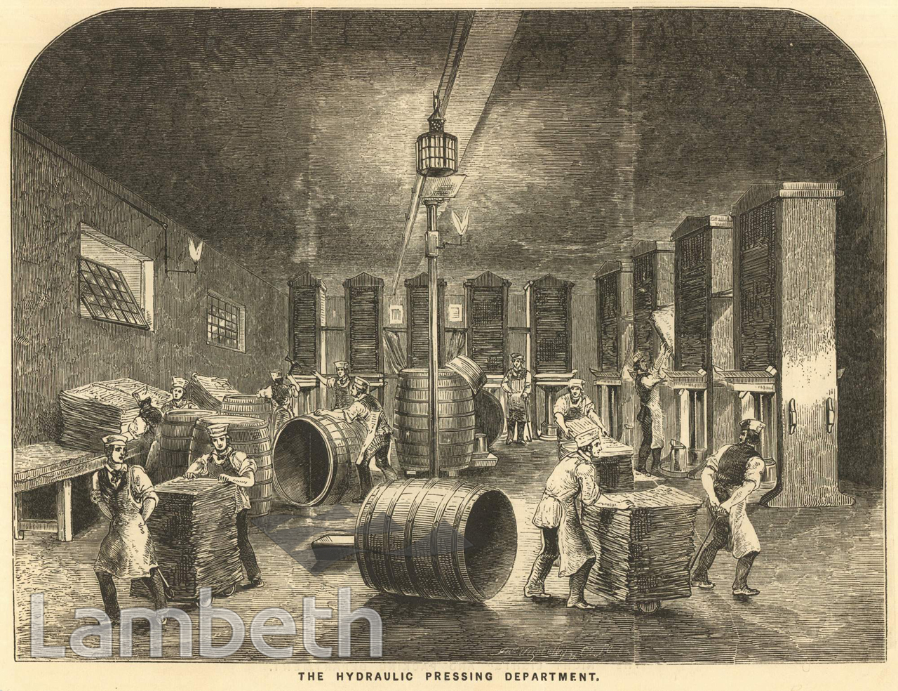 PRESSING DEPARTMENT, PRICE’S CANDLE FACTORY, VAUXHALL