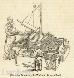 CANDLE MAKING, HAWES' FACTORY, COMMERCIAL ROAD, WATERLOO