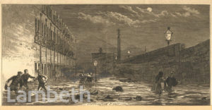 FLOOD, SOUTHAMPTON STREET EAST, VAUXHALL