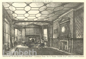 MUSIC ROOM, ELMHURST, CAVENDISH ROAD, CLAPHAM PARK