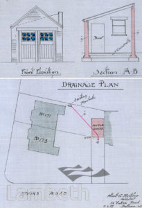 GARAGE, 171 CAVENDISH ROAD, BALHAM