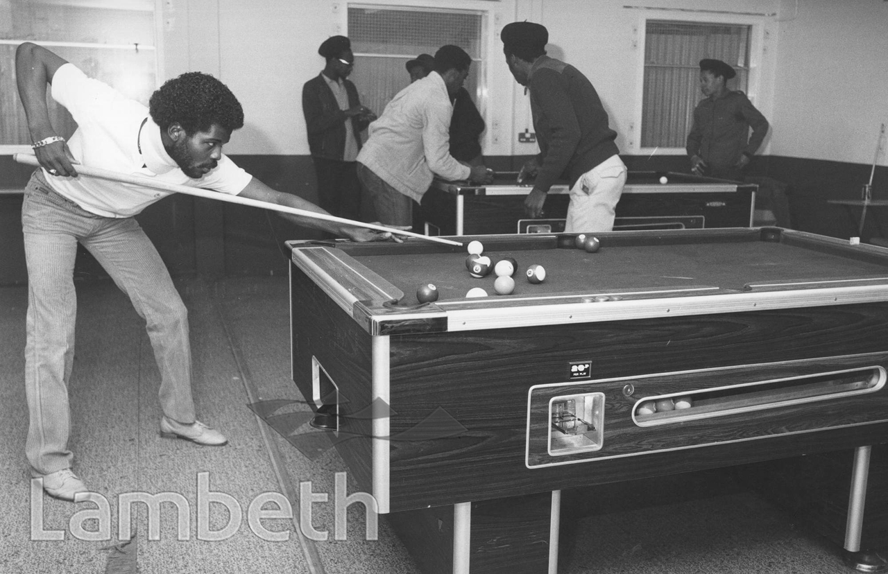 POOL TABLES, FLAXMAN SPORTS CENTRE, LOUGHBOROUGH JUNCTION