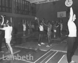 WEIGHT TRAINING, BRIXTON REC, STATION ROAD, BRIXTON