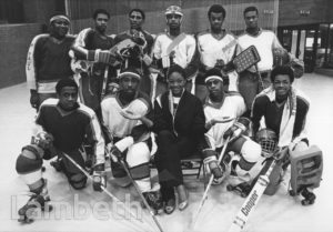 ROLLER HOCKEY, BRIXTON REC, STATION ROAD, BRIXTON