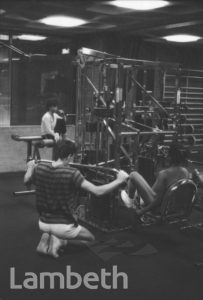 WEIGHT TRAINING, BRIXTON RECREATION CENTRE, BRIXTON