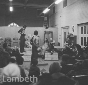 THEATRICAL PERFORMANCE, DURNING LIBRARY, KENNINGTON