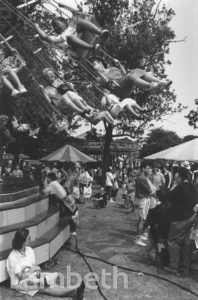 SWING RIDE, LAMBETH COUNTRY SHOW, BROCKWELL PARK