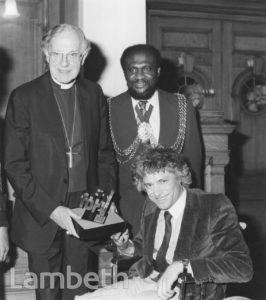 ARCHBISHOP OF CANTERBURY & LAMBETH MAYOR, TOWN HALL