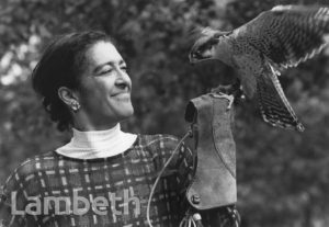 HEATHER RABBATTS & FALCON, LAMBETH COUNTRY SHOW