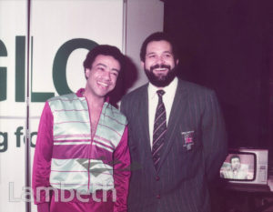 PAUL BOATENG & JUDO CHAMPION, BRIXTON LEISURE CENTRE