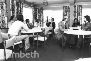 LOUNGE, FLAXMAN SPORTS CENTRE, LOUGHBOROUGH JUNCTION