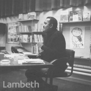 JOHN LA ROSE READING, TATE LIBRARY, BRIXTON