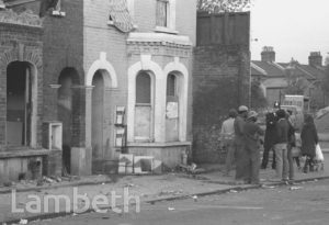 RAID DAMAGE, RAILTON ROAD, BRIXTON