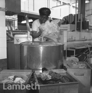 WASHING MACHINES, LAMBETH BATHS, LAMBETH WALK